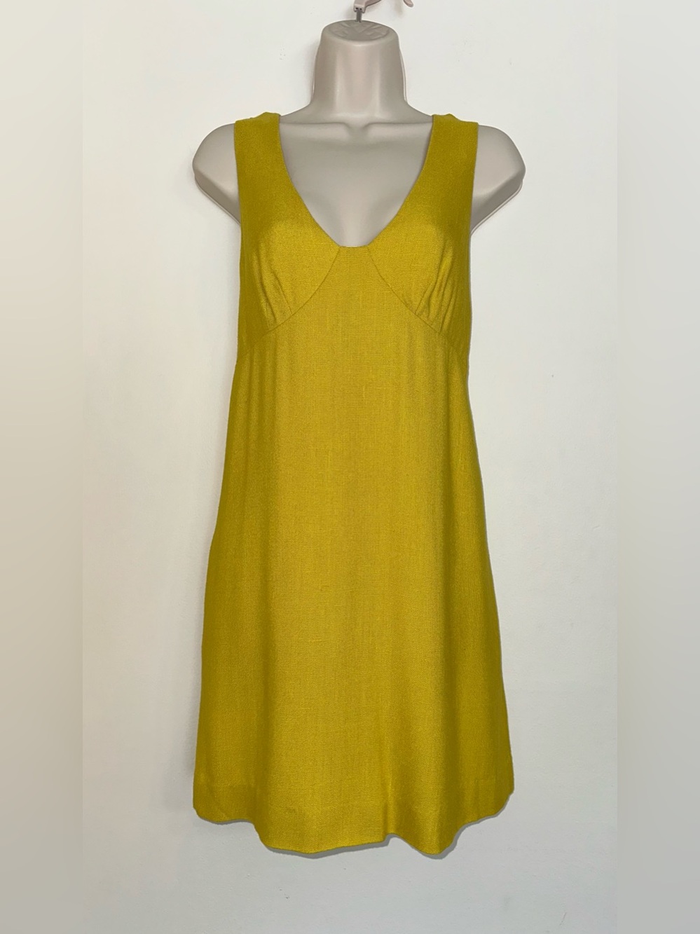 Yellow Sleeveless Dress